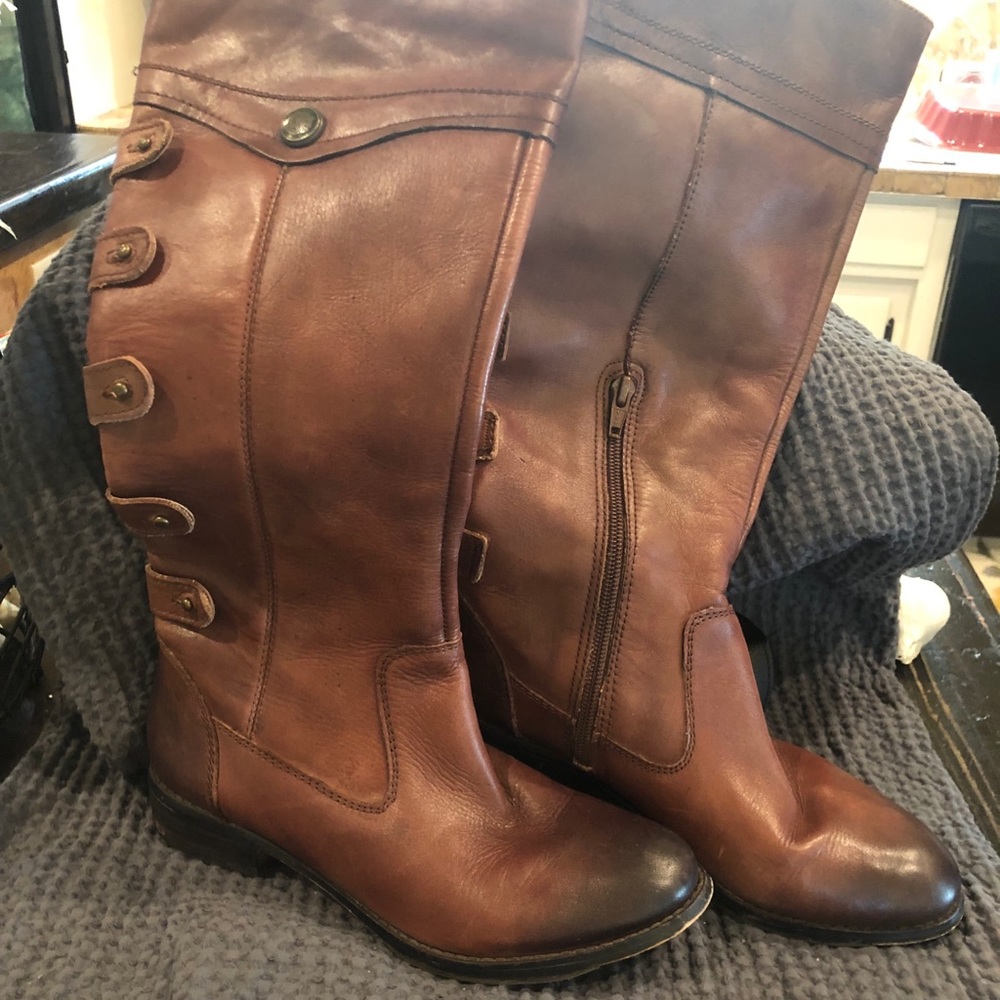 Leather Riding Boots